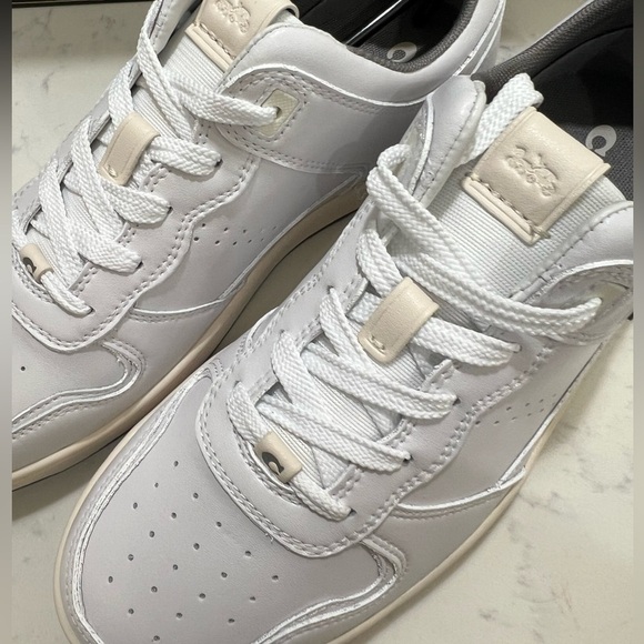Coach Classic White Sneakers - Picture 3 of 11